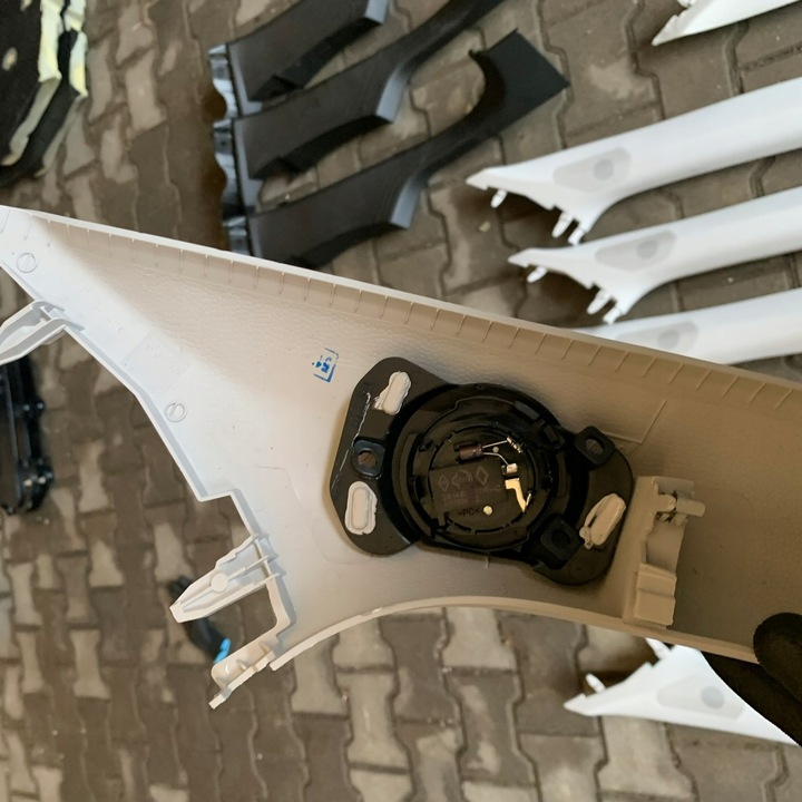 фото №2, Renault captur ii левая защита стойка передней планка динамик 769123849r