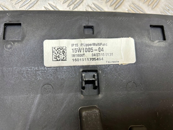 фото №12, Панель роздавальна капот подушка безпеки bmw x5 f15 2015 оригінал ні спрацьована