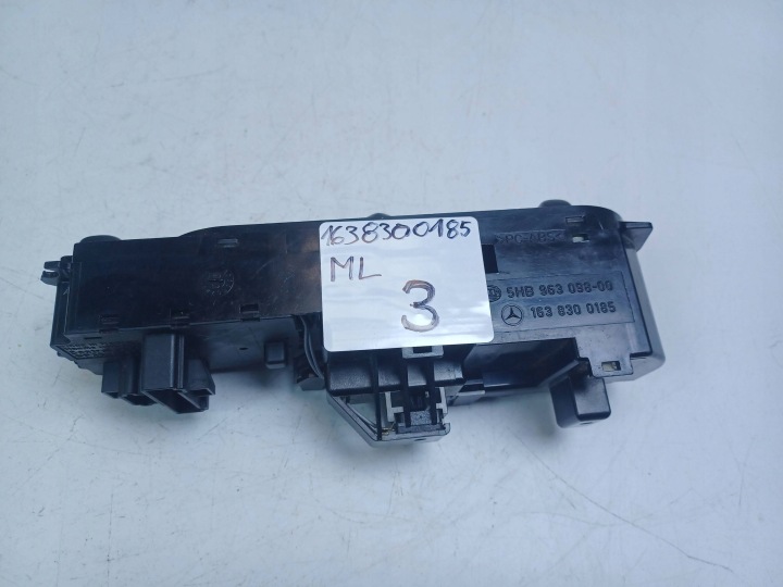 фото №10, Панель клімат-контролю mercedes-benz ml w163 163 a1638300185