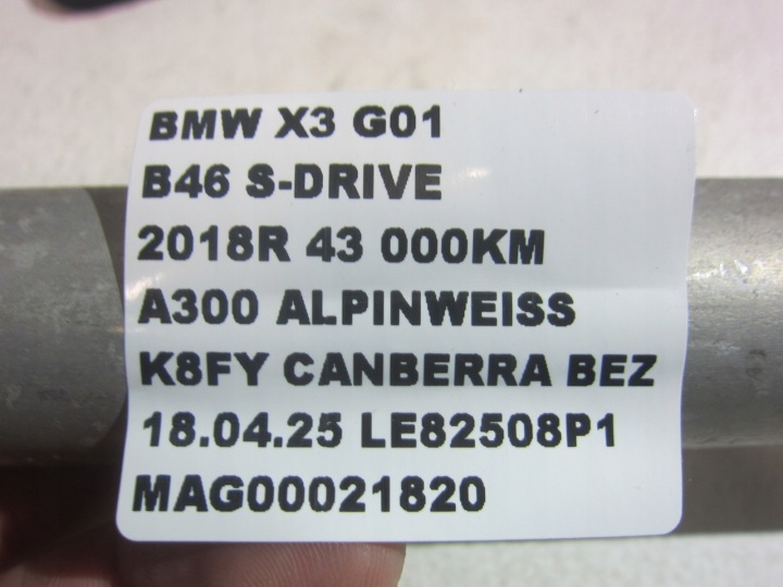 фото №10, Bmw x3 g01 g02 вал рулевой крестовина колонки 6887185 6884648 32306890966