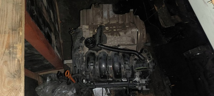фото №7, Двигатель стойка bbz 1.4 100 km seat ibiza iii