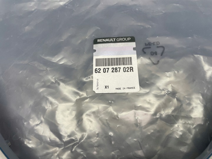 фото №6, Хром молдинг решётка решётка renault zoe рестайлинг 620728702r новый oem номер