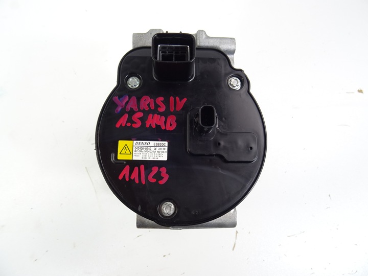 фото №11, Yaris iv p21 компрессор кондиционера 042400-0740