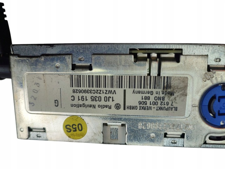 фото №5, Радіо навігація gps volkswagen passat b5 рестайлінг 1j0035191c