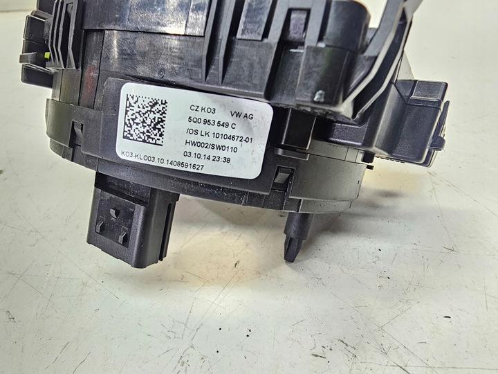 фото №5, Лента сматыватель подушки audi a1 a3 q3 vw seat skoda 5k0953549c