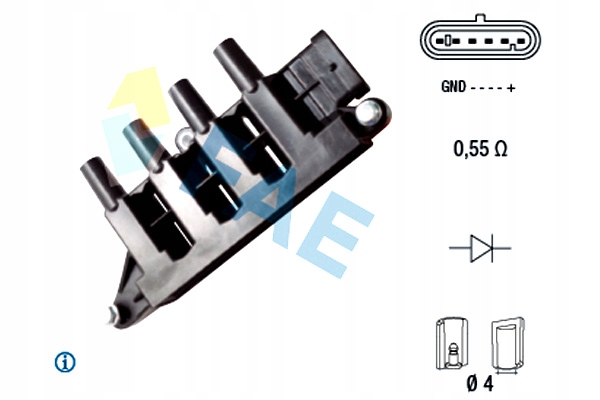 фото №2, Котушка запалювання fae