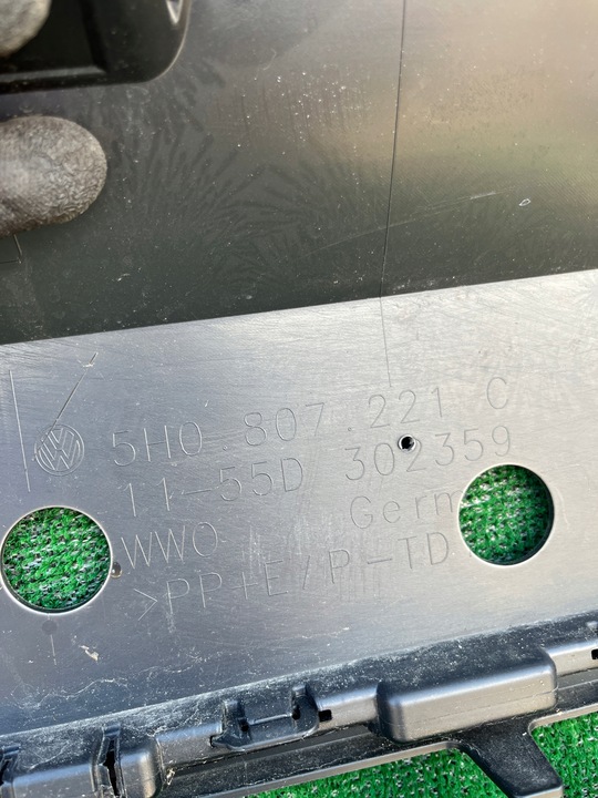 фото №14, Бампер перед переднее vw golf 8 viii аксессуар 5h0 20- 5h0807221c