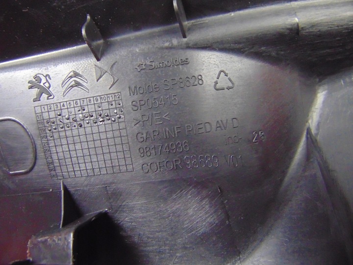 фото №6, Citroen ds7 защита планка порога правая перед