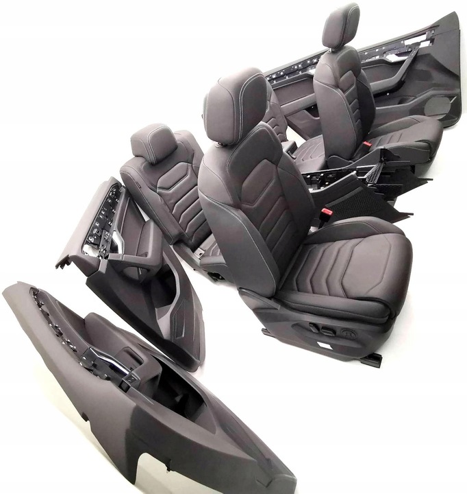 фото №16, Комплект сидений сиденья туннель обивка обшивки vw touareg cr7 iii новое org