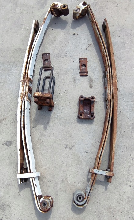 фото №7, Рессора зад рессоры задние 3 лист рессоры renault mascott 2.8 dci 1998-2004.