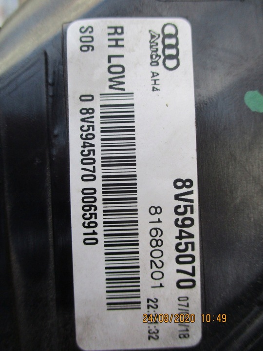 фото №8, Audi a3 8v5 рестайлинг лампа зад правая sedan