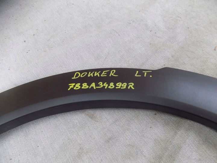 фото №9, Dacia доккер stepway планка крила ліва задня зад 788a34899r 0ryginał