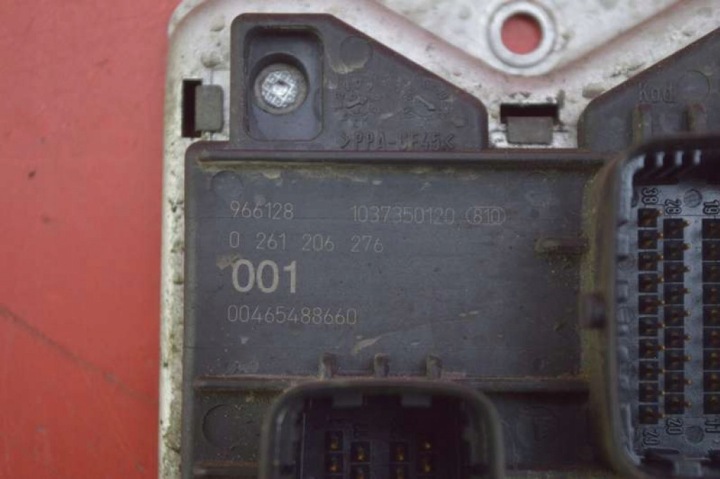 фото №9, Блок управления двигателем (ecu) 00465488660 0261206276 fiat brava 1 i 1.2 16v 82 km 95-01