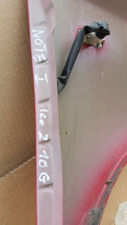 фото №8, Nissan note e11 крило лівий перед z10g