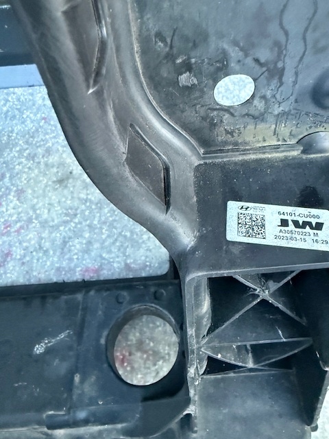 фото №9, Pas переднє підсилювач лобове genesis gv60 64101-cu000