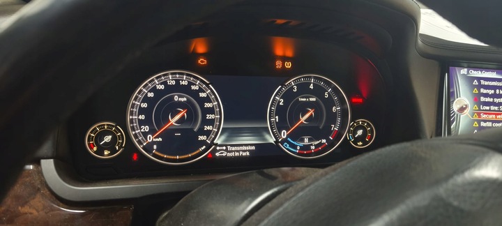 фото №10, Bmw f10 f11 f01 f02 f07 f12 f13 спідометр  манометр 6wb led hud head up 9319485