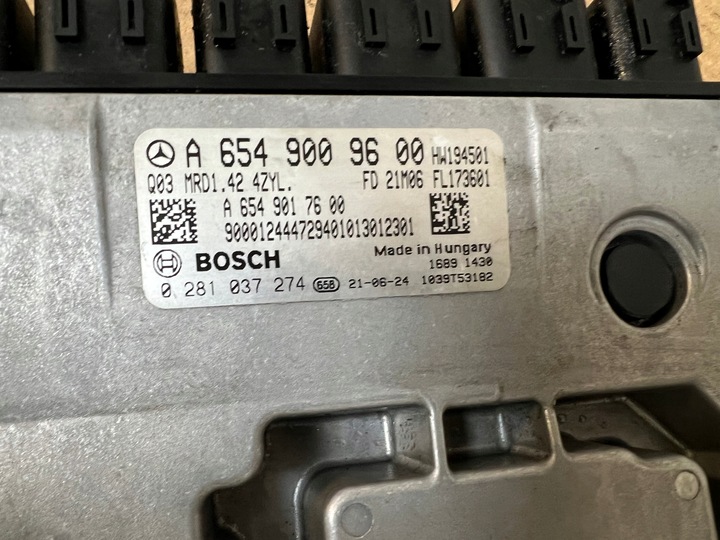 фото №10, Mercedes a класс w177 cla w118 2.0 cdi компьютер блок управления двигателя оригинал