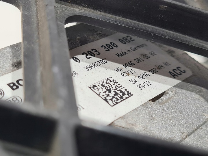 фото №8, Mercedes b-klasa w246 радар дистронік a2469013602 0203300082