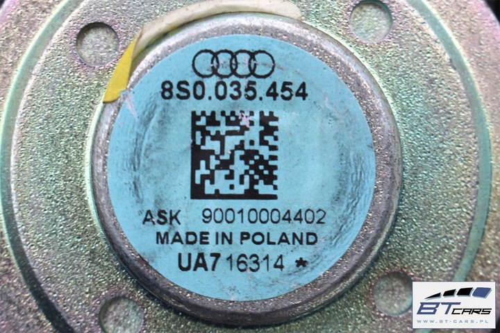 фото №8, Audi tt динамики комплект динамиков усилитель bang olufsen 8s0035465 8s003