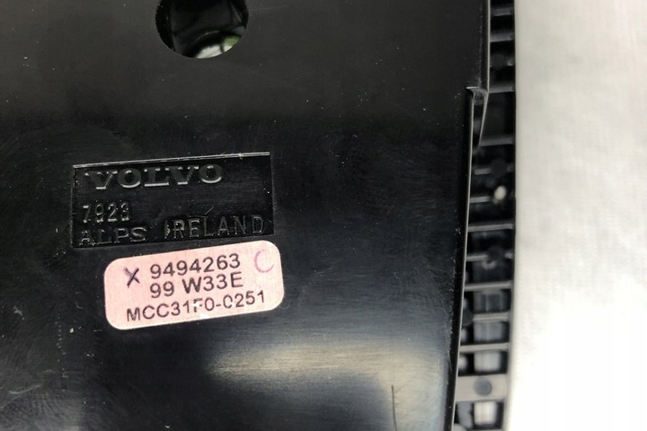 фото №9, Модуль управляющая кондиционера volvo s80 i ts, xy 9494263 2.4l 1999