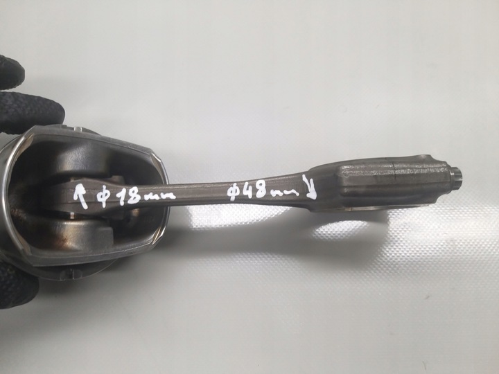 фото №10, Поршень шатун шатун mini cooper r55 r56 1.6 vti n16b16a n16 5f01 77l54 p813