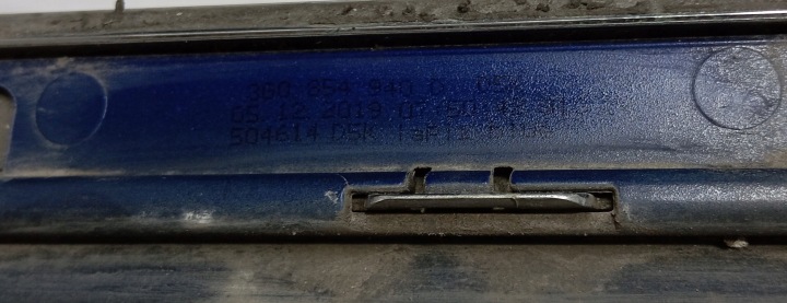 фото №8, Молдинг дверь правая перед vw passat b8 3g0854940 оригинал