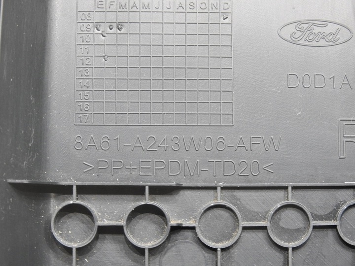 фото №8, Захист стійка права ford fiesta mk7