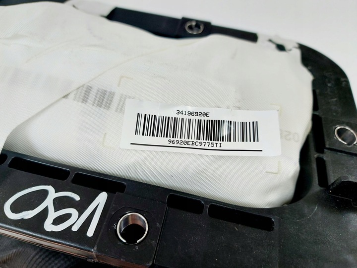 фото №7, Volvo s90 v90 ii 19r. подушка пасажира подушка безпеки оригінал 31663065