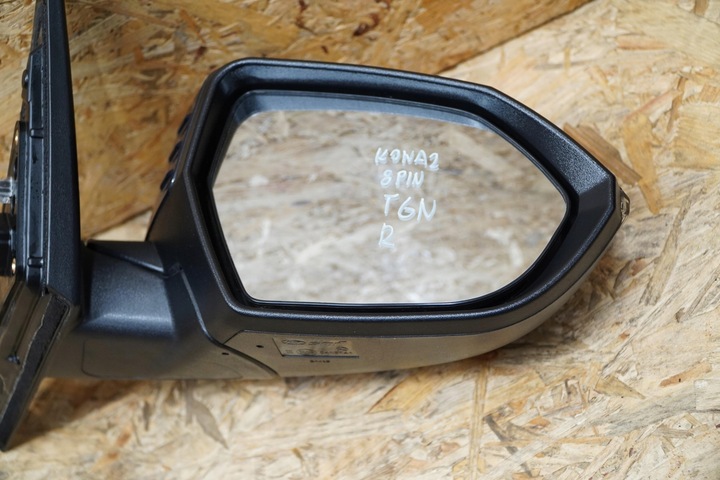 фото №7, Зеркало правые lub левая 8 pin tgn kona ii оригинал 24r идеальное состояние европа 22-