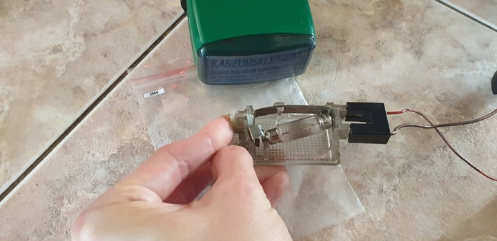 фото №15, Opel лампа освещение кабины интерьера бардачка пассажира оригинал