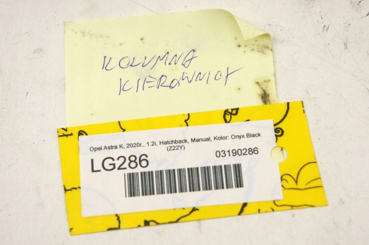 фото №8, Lg286 opel astra k v 1.2i рулевая колонка