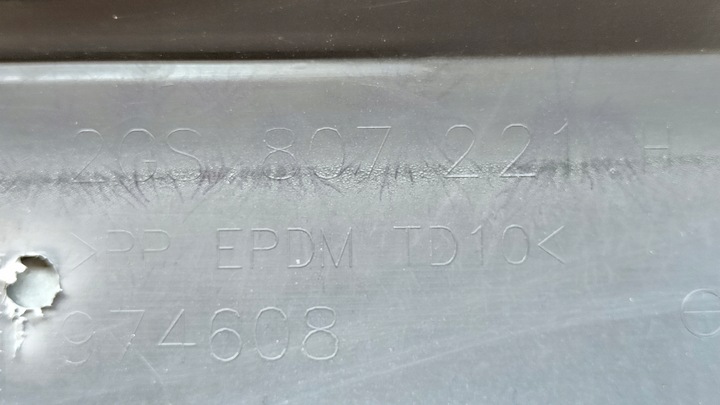 фото №16, Polo 2g gti 17-23 бампер перед переднє 2gs 4xpdc