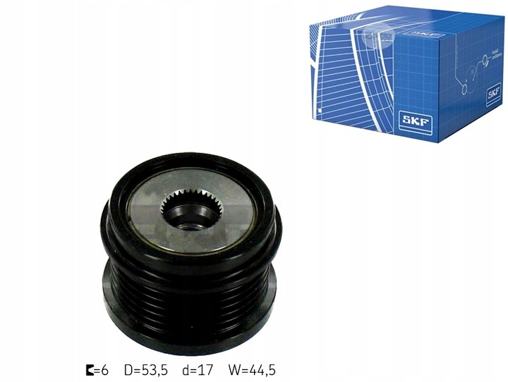 фото №1, Колесо пасове генератора ford 1,4tdci-2,0tdci 10- s