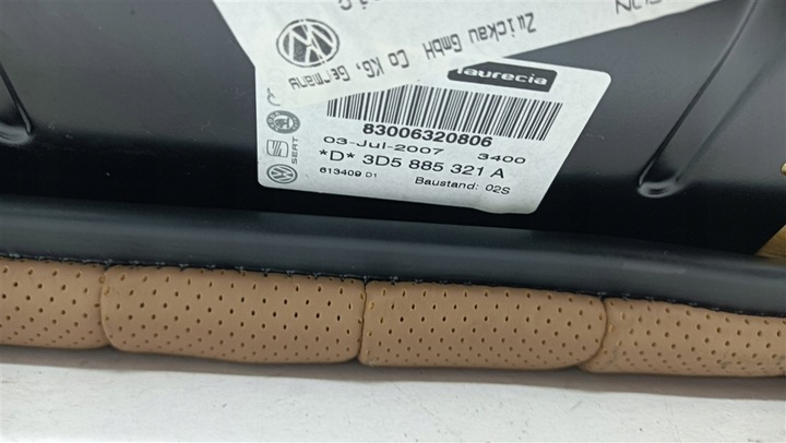 фото №14, Сидіння сидіння сидіння комплект vw phaeton 3d 02-10 3.0 tdi v6 3d0885032