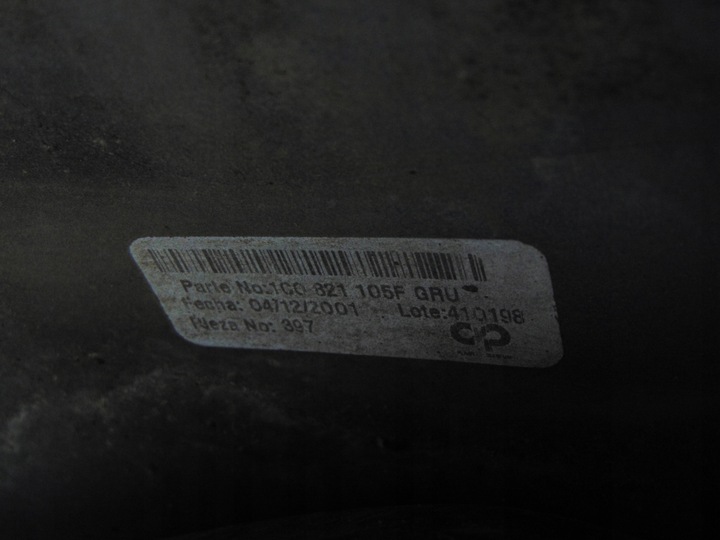 фото №11, Крило лівий перед переднє vw new beetle lr5a eu