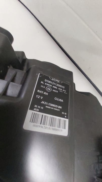 фото №14, Ford transit tourneo лампа передняя правая левая led