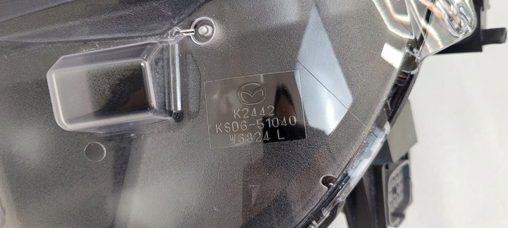 фото №7, Лампа ліва перед mazda cx-5 ii kf рестайлінг повний led qe 2021- 12 pin ksd4-51040