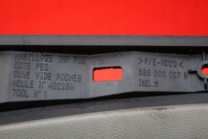 фото №12, Бардачок пасажира eu 685000007r renault megane 3 iii 08-14