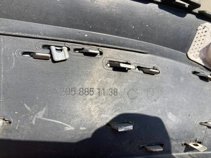 фото №11, C w205 накладка спойлер дифузор 2058851138