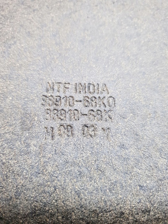 фото №12, Suzuki alto nissan pixo 09-14 полка багажника зад задняя 88910-68k0