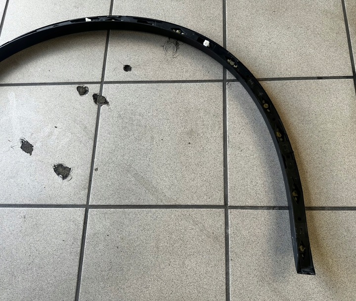 фото №11, Vw touareg 2014-2017 накладка крыльев левая r-line 7p6853717g