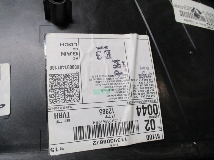 фото №9, Vw passat b7 боковина двері правий переднє англієць задній лівий чорний універсал