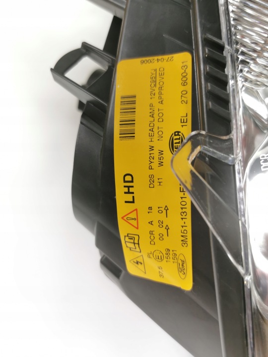 фото №8, Фара левые перед ford focus 04-08/focus c-max 03-07 cap oem номер 1347467