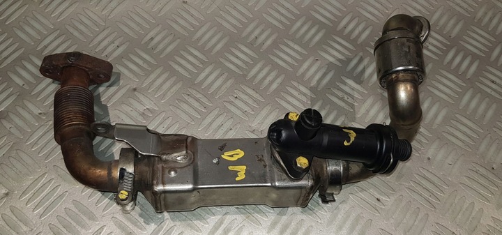 фото №14, Bmw e46 e60 e65 3.0 d m57n радіатор вихлопних газів egr труба термостат 7789790