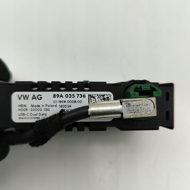 фото №7, Audi q4 sportback e-tron 2024 гнездо / соединитель usb