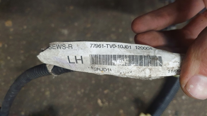фото №6, Установка джгут перед права honda civic ix 12-16 32100-tv1 77961-tv0