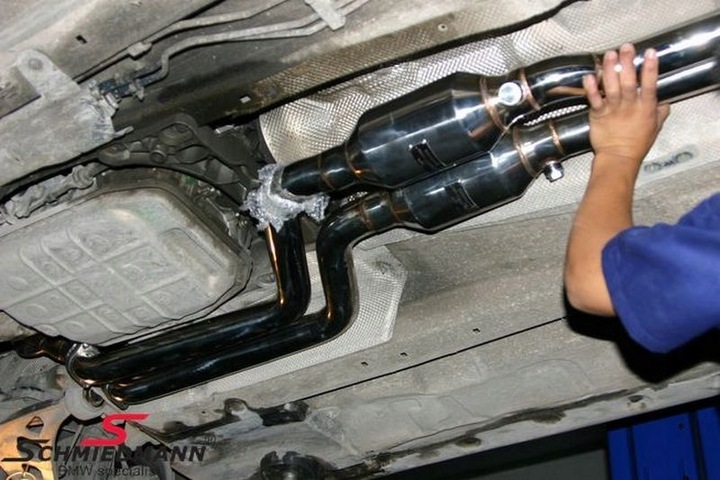 фото №15, Колектор schmiedmann bmw e46 320i 323i 325i 328i 330i m52 m54 +каталізатори