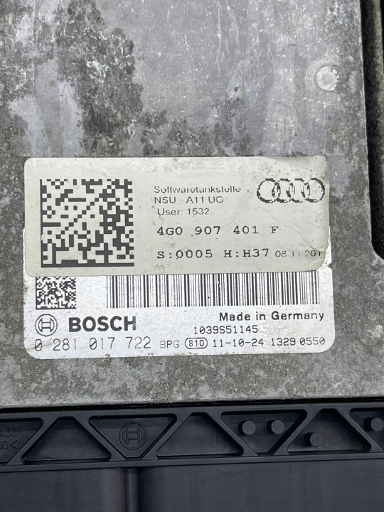фото №13, Audi a8 a7 a6 c7 3.0 tdi модуль блок керування двигуном (ебу, комп'ютер двигуна) справний легальний!