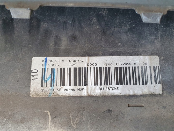 фото №6, Bmw 5 g30 g31 бампер перед 8064928 оригинал