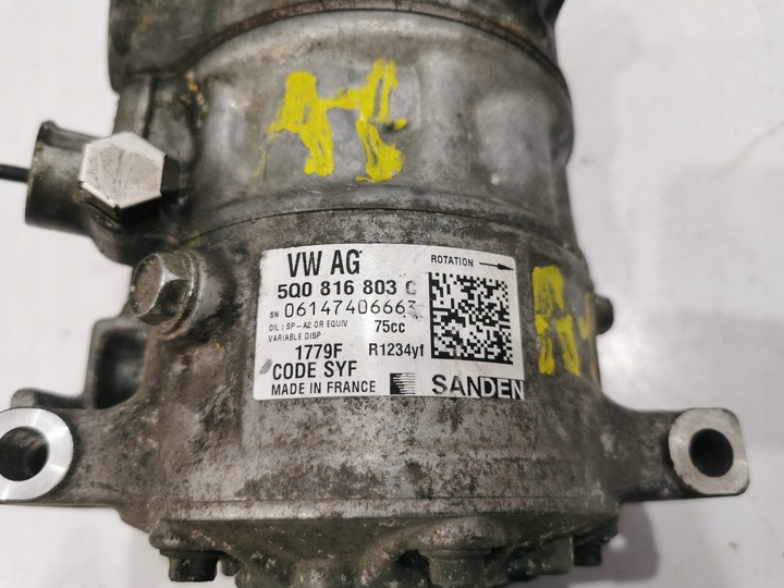 фото №5, Компресор насос vw polo vi golf vii audi a1 a3